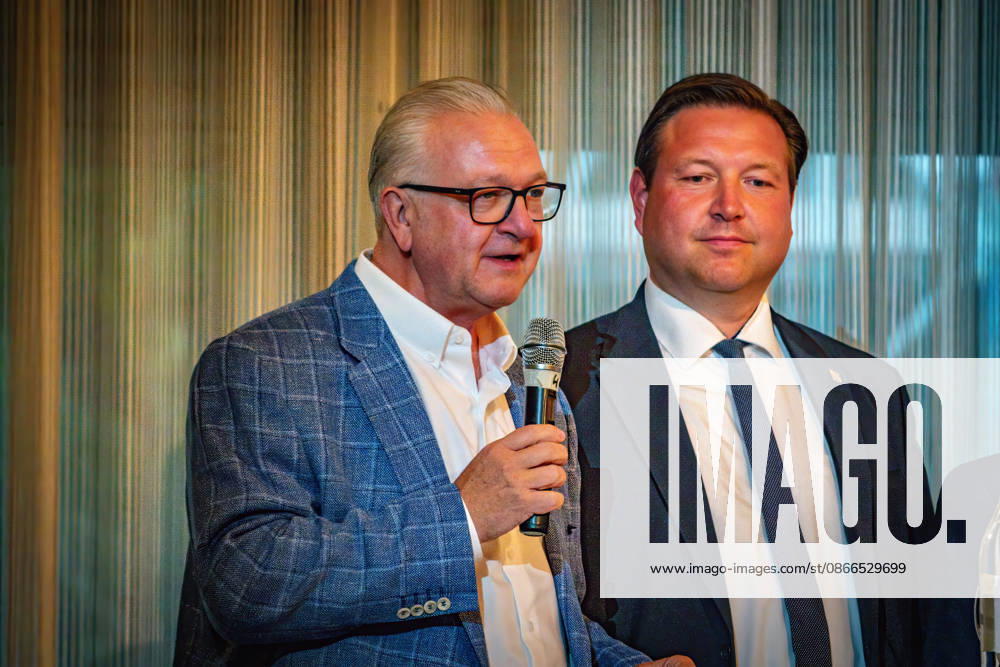 Berlin Reinickendorf OT Tegel: Tegeler Gespräch, politische Veranstaltungsreihe. Frank Henkel, ehemaliger CDU Politiker, Sebastian Pieper, CDU - 10.09.2026 Tegel
