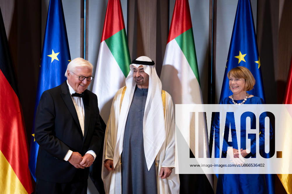 Bundespräsident, Scheich Mohammed Bin Zayed Al Nahyanin Berlin, Defilee, Spreebogen, Präsident, Vereinigte Arabische Emirate, Scheich Mohammed Bin Zayed Al Nahyanin, Bundespräsident, Frank-Walter Steinmeier, Elke Büdenbender Berlin Berlin GER