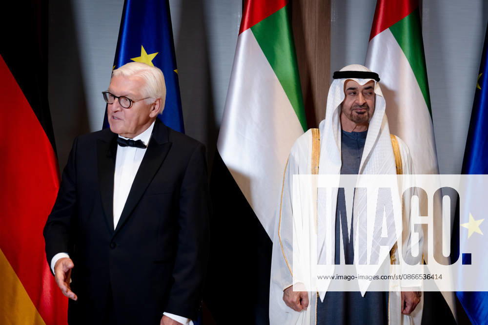 Bundespräsident, Scheich Mohammed Bin Zayed Al Nahyanin Berlin, Defilee, Spreebogen, Präsident, Vereinigte Arabische Emirate, Scheich Mohammed Bin Zayed Al Nahyanin, Bundespräsident, Frank-Walter Steinmeier Berlin Berlin GER
