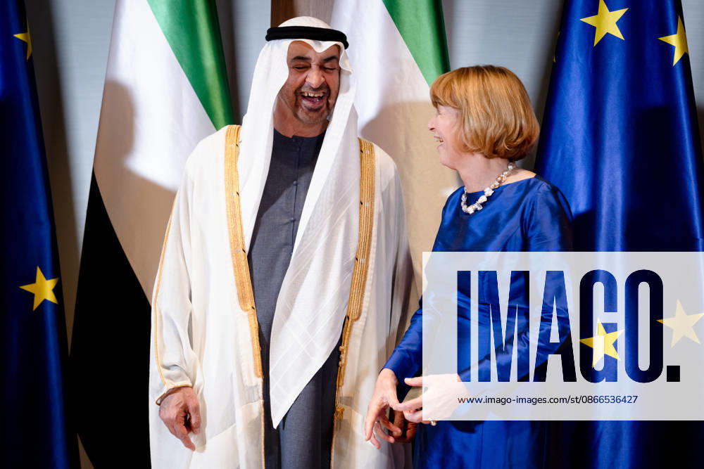 Bundespräsident, Scheich Mohammed Bin Zayed Al Nahyanin Berlin, Defilee, Spreebogen, Präsident, Vereinigte Arabische Emirate, Scheich Mohammed Bin Zayed Al Nahyanin, Elke Büdenbender Berlin Berlin GER