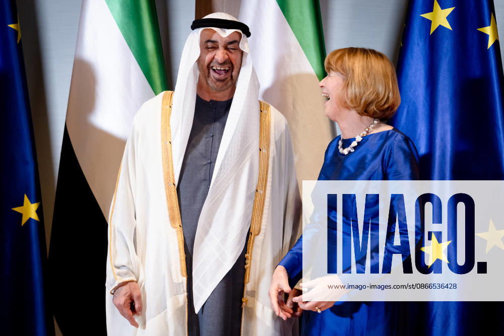 Bundespräsident, Scheich Mohammed Bin Zayed Al Nahyanin Berlin, Defilee, Spreebogen, Präsident, Vereinigte Arabische Emirate, Scheich Mohammed Bin Zayed Al Nahyanin, Elke Büdenbender Berlin Berlin GER