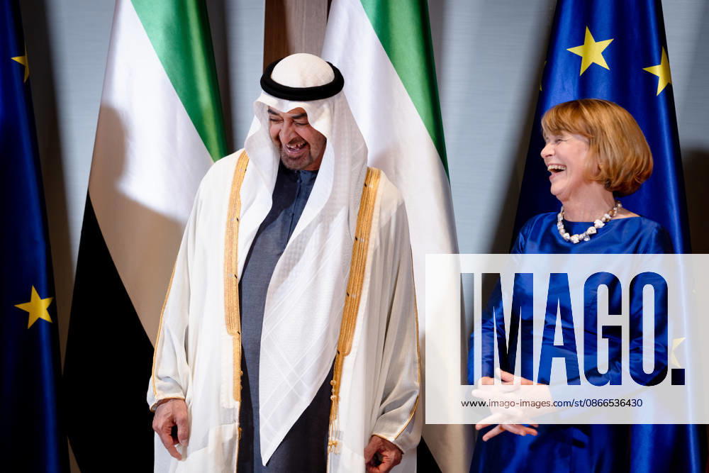 Bundespräsident, Scheich Mohammed Bin Zayed Al Nahyanin Berlin, Defilee, Spreebogen, Präsident, Vereinigte Arabische Emirate, Scheich Mohammed Bin Zayed Al Nahyanin, Elke Büdenbender Berlin Berlin GER