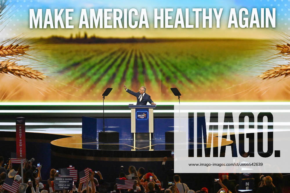 Secretary of Health and Human Services Robert Kennedy Jr., speaks during the second day of the Republican midterm convention at American Airlines Center in Dallas, Texas, on Thursday, September 10, 2026. DAL20260910891 IANxHALPERIN