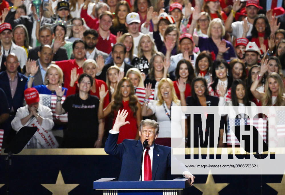 President Donald Trump makes an address during the second night of the Republican midterm convention at the American Airlines Center in Dallas, Texas, on Thursday, September 10, 2026. DAL2026091093540 IANxHALPERIN