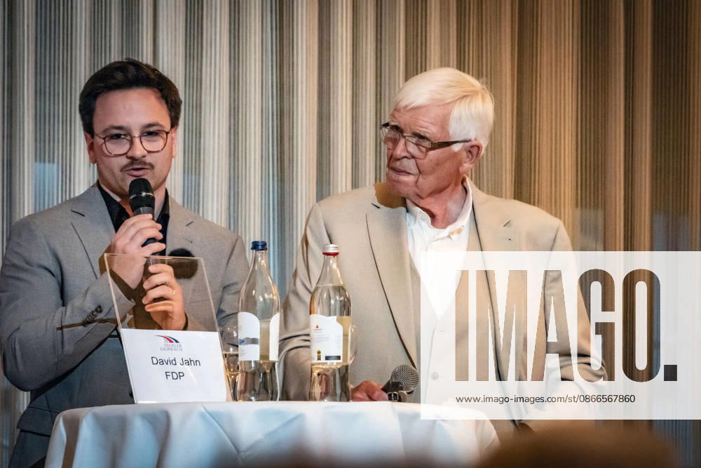 Berlin Reinickendorf OT Tegel: Tegeler Gespräch, politische Veranstaltungsreihe, David Jahn, FDP, Detlef Dzembritzki . - 10.09.2026 Tegel