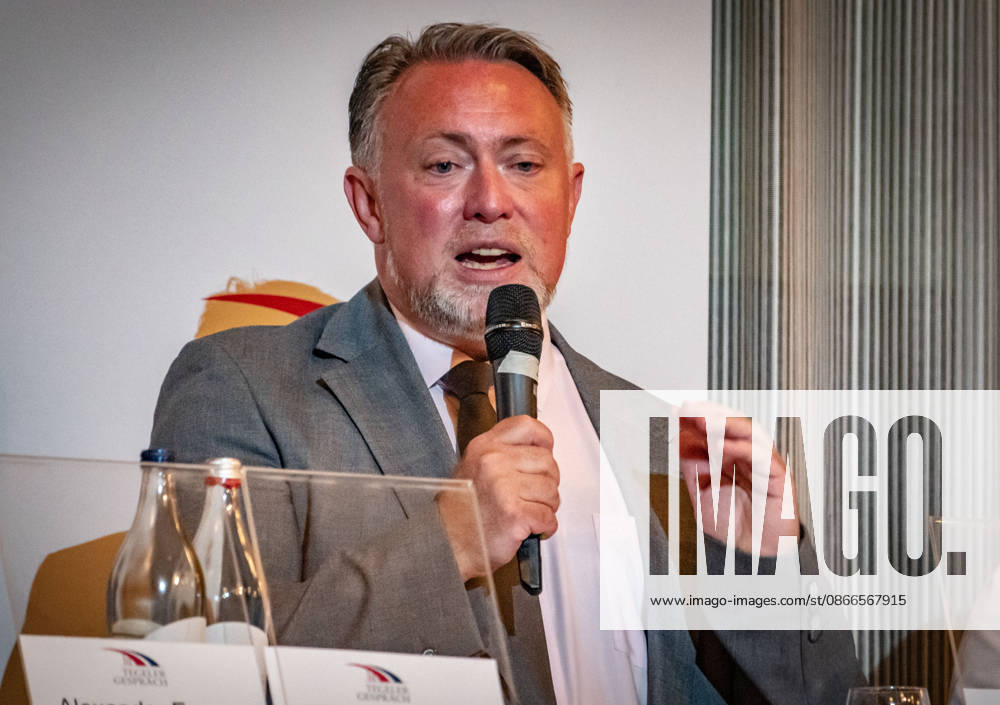 Berlin Reinickendorf OT Tegel: Tegeler Gespräch, politische Veranstaltungsreihe. Thomas Ruschin, AFD - 10.09.2026 Tegel