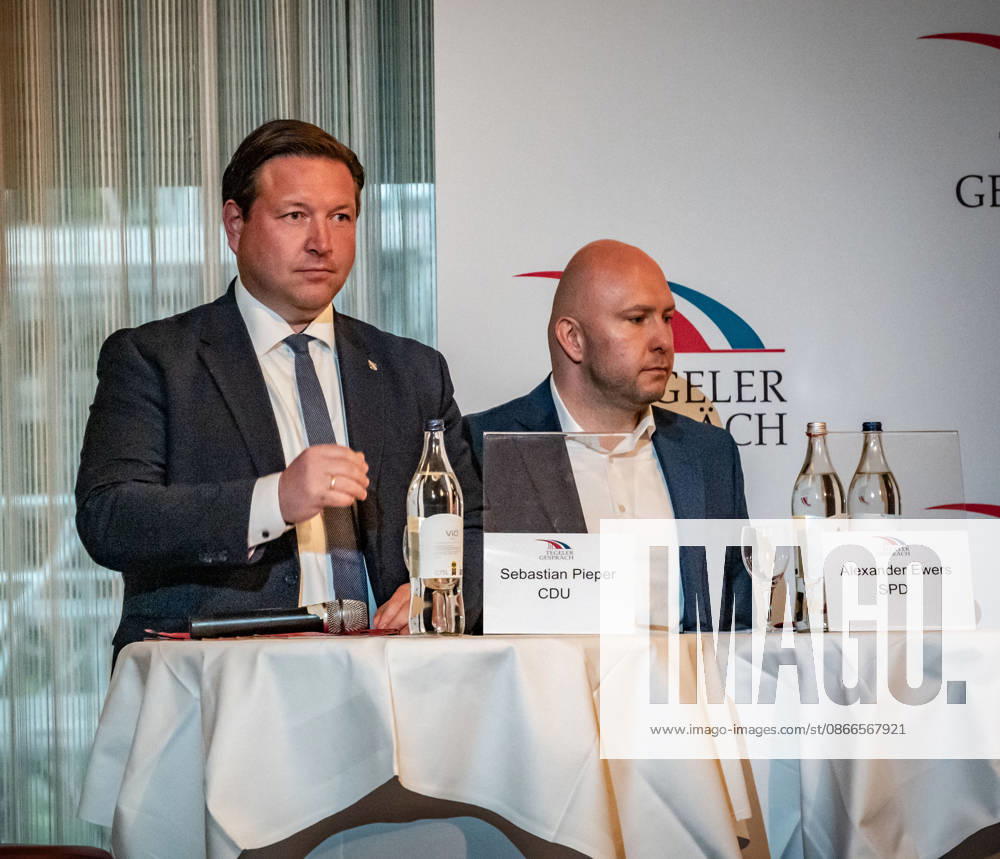 Berlin Reinickendorf OT Tegel: Tegeler Gespräch, politische Veranstaltungsreihe. Sebastian Pieper, CDU, Alexander Ewers, SPD - 10.09.2026 Tegel