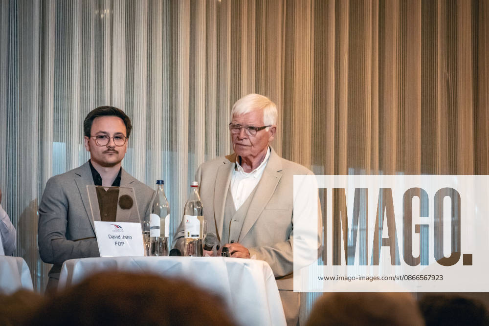 Berlin Reinickendorf OT Tegel: Tegeler Gespräch, politische Veranstaltungsreihe, David Jahn, FDP, Detlef Dzembritzki . - 10.09.2026 Tegel