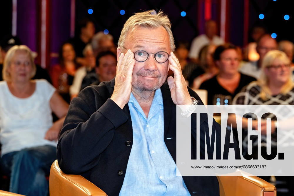 MDR - Riverboat. Entertainer Bernd Stelter anläßlich der Aufzeichnung der MDR - Talkshow Riverboat am 11.09.2026 in der Mediacity Leipzig. 20260911ADO0010