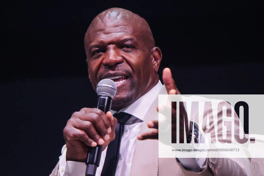 #2 BELO HORIZONTE, MG - 11.09.2026: ATOR TERRY CREWS EM BH NO HOTMART FIRE - Actor Terry Crews in BH at Hotmart Fire. The event took place at Expominas in Belo Horizonte, this Friday night (11). x3014542x AllanxCalisto