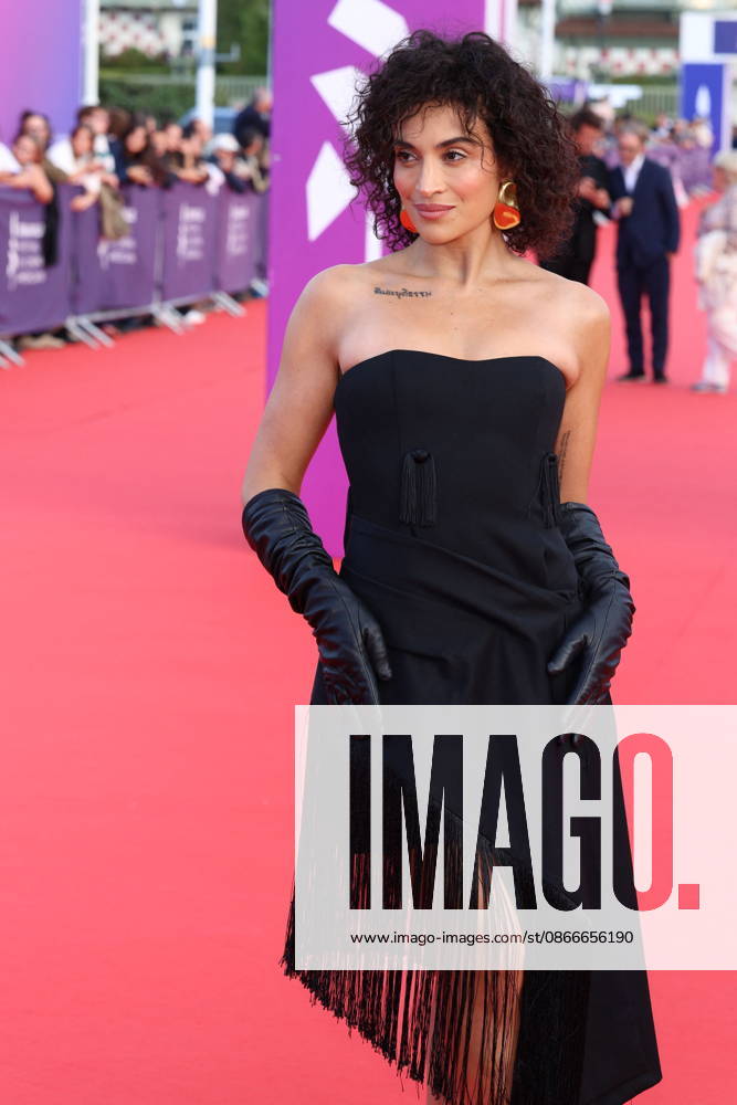 Camélia Jordana on the red carpet at the 52nd Deauville American Film Festival on September 11, 2026. Photo by Denis Guignebourg, Bestimage. Red carpet at the 52nd Deauville American Film Festival on September 11, 2026, in Deauville, France.