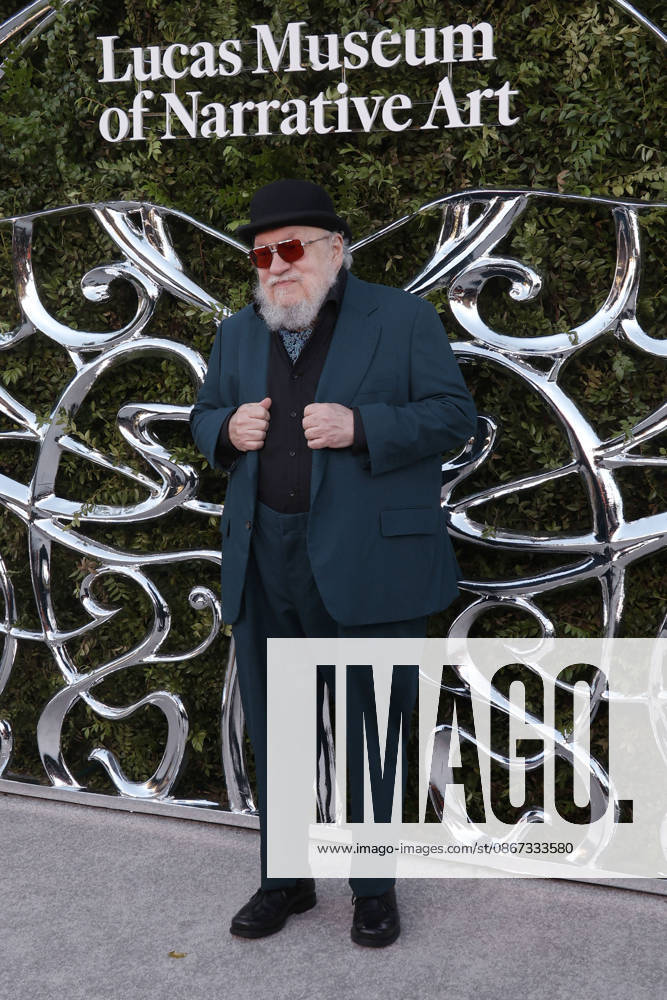 George R. R. Martin at the Lucas Museum of Narrative Art Opening Night at the Lucas Museum of Narrative Art on Saturday September 19, 2026 in Los Angeles, California. BURT HARRIS BNS PI Los Angeles USA - ZUMAp124 20260919_zaa_p124_100