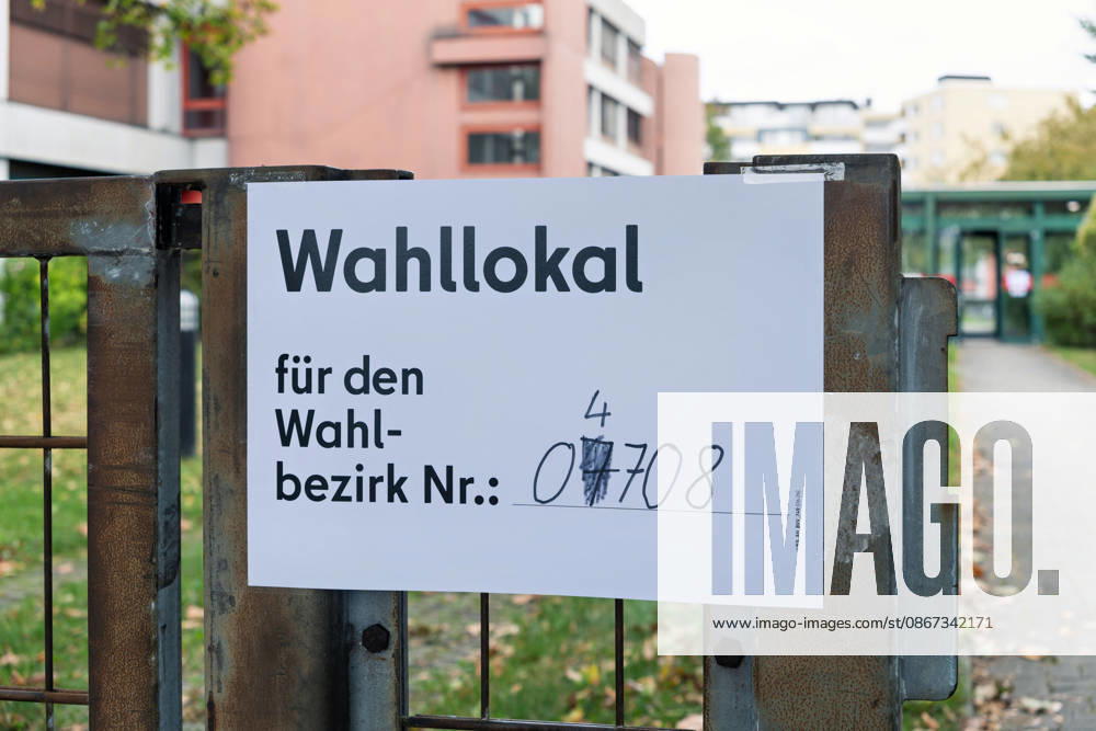 Berlin,20.09.2026, am heutige Sonntag findet die Wahl zum 20. Abgeordnetenhaus von Berlin sowie den Bezirksverordnetenversammlungen statt. Wahllokale für den Wahlbezirk 04708 (Institut für Zahn-, Mund- und Kieferheilkunde) Wahlkreis 79 (Berlin-Charlottenburg-Wilmersdorf