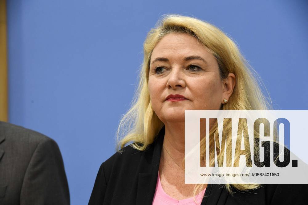 ABB BPK- Kristin Brinker, AfD-Spitzenkandidatin in Berlin Thema AfD - Auswirkungen der Landtagswahlen in Berlin und Mecklenburg-Vorpommern auf die Bundespolitik Statment auf der BPK Bundespressekonferenz am 21.09.2026 in Berlin Berlin Deutschland