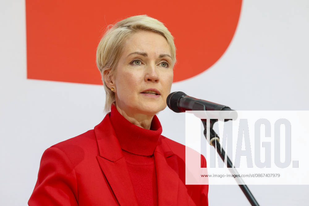 Manuela Schwesig bei der Pressekonferenz nach den Landtagswahlen in Berlin und Mecklenburg Vorpommern im Willy Brandt Haus am 21.09.26 SPD-Spitze zur PK nach Landtagswahlen in Berlin