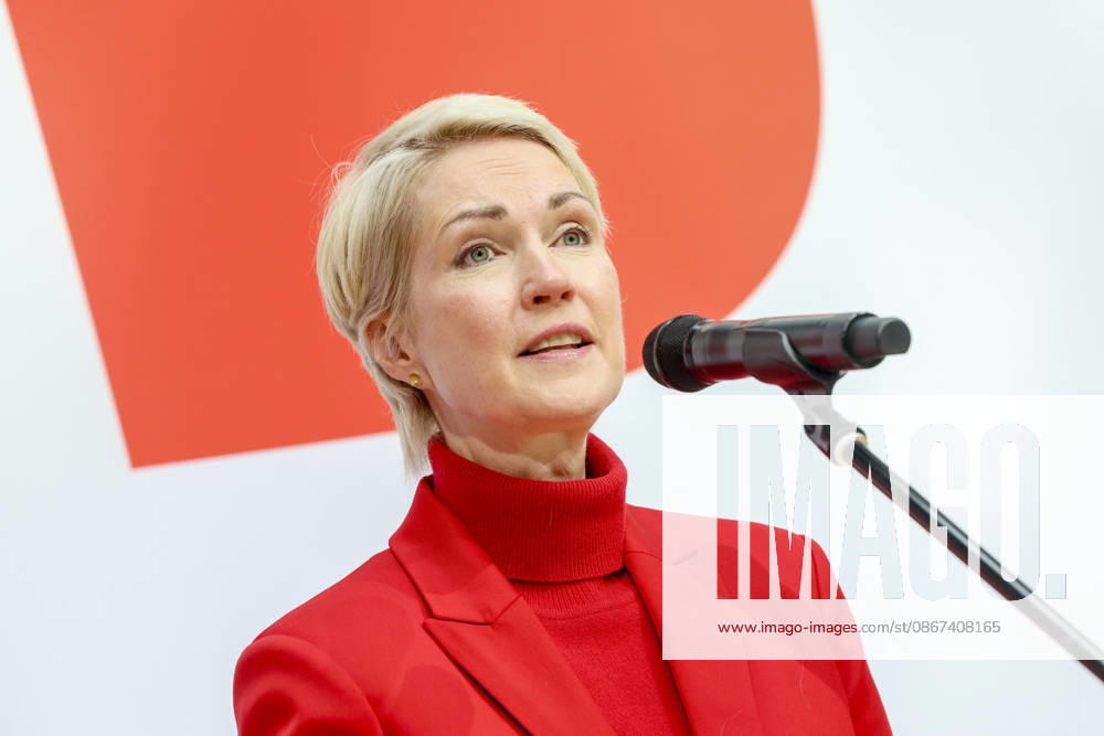 Manuela Schwesig bei der Pressekonferenz nach den Landtagswahlen in Berlin und Mecklenburg Vorpommern im Willy Brandt Haus am 21.09.26 SPD-Spitze zur PK nach Landtagswahlen in Berlin