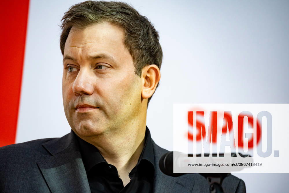 Parteivorsitzender der SPD Lars Klingbeil bei einer Pressekonferenz im Willy-Brandt-Haus in Berlin am 21. September 2026. Reaktionen auf den Landtagswahlen in Mecklenburg-Vorpommern und Berlin