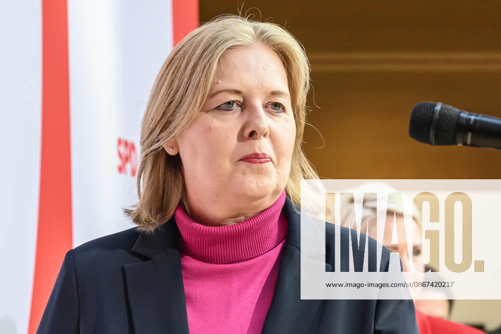 Im Bild v.l.: Bärbel Bas, GER, Berlin, SPD Pressekonferenz nach den Wahlen in Berlin und Mecklenburg Vorpommern - MV, im Atrium, Willy-Brandt-Haus, Wilhelmstraße 141, 10963 Berlin, 21.09.2026,