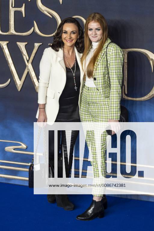 London, United Kingdom - Shirley Ballas and Guest are seen attending the UK Premiere of the Fantastic Beasts: The Crimes Of Grindelwald at the Cineworld Leicester Square in London. London United Kingdom - ZUMAs197 20181113_zaa_s197_270