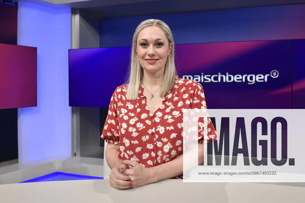 Ruth Moschner in der ARD-Talkshow maischberger im Studio Berlin Adlershof. Berlin