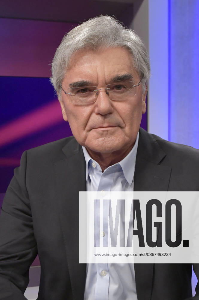 Joe Kaeser in der ARD-Talkshow maischberger im Studio Berlin Adlershof. Berlin