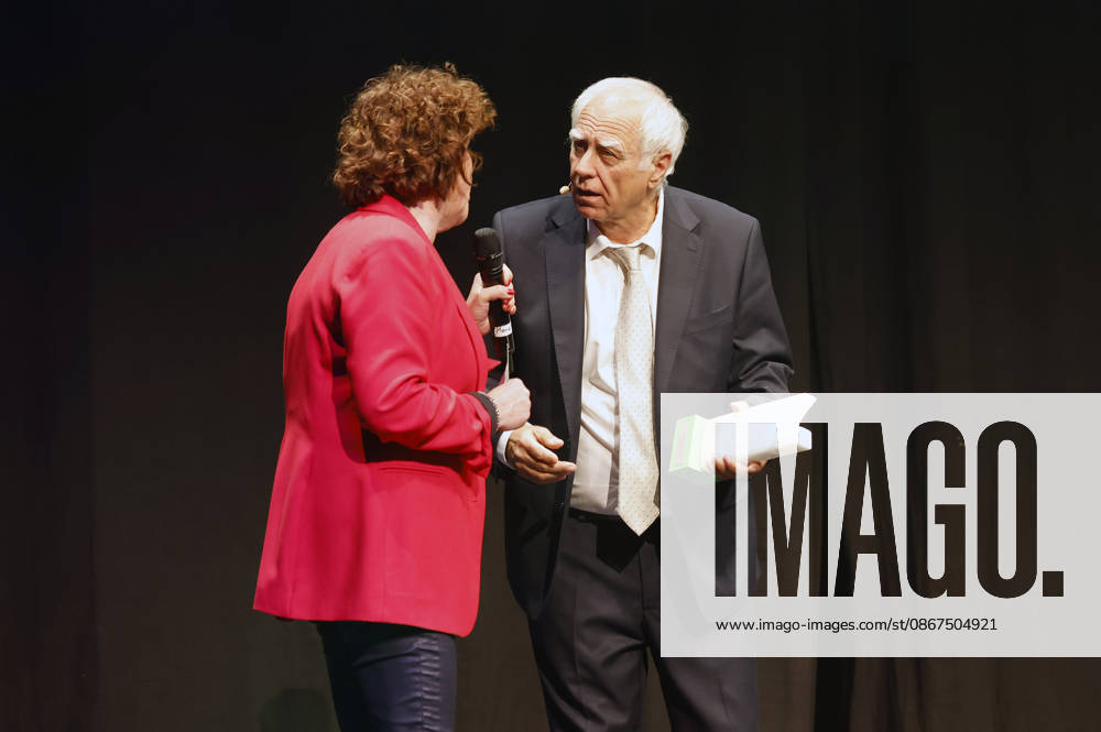 Steffi Neu und Bruno Jonas bei der 10. Verleihung des Comedy-Preises Recklinghäuser Hurz im Ruhrfestspielhaus. Recklinghausen