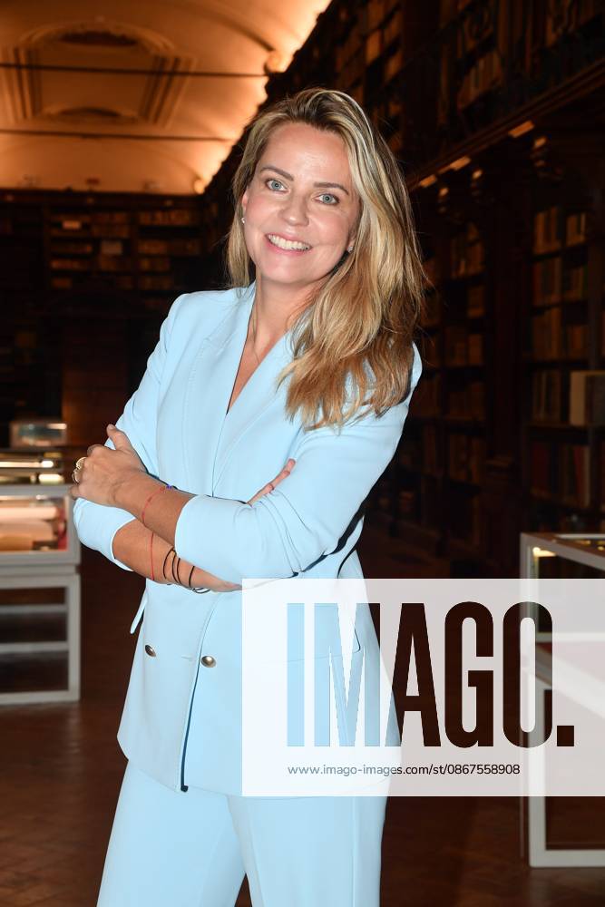 IPA88844617 - Rome, Ministry of Culture: Ceremony to Award Franco Nero the Stella Award. Pictured: Alessandra Viero