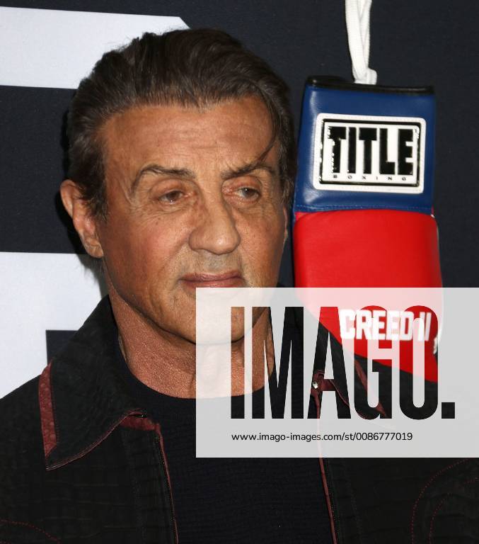 New York City, New York, U.S. - Actor SYLVESTER STALLONE attends the World Premiere of Creed ll held at the AMC Lincoln Square Theater. New York City U.S. - ZUMAk03_ 20181114_zaf_k03_166