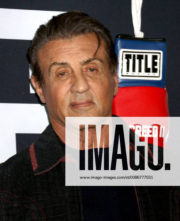 New York City, New York, U.S. - Actor SYLVESTER STALLONE attends the World Premiere of Creed ll held at the AMC Lincoln Square Theater. New York City U.S. - ZUMAk03_ 20181114_zaf_k03_164