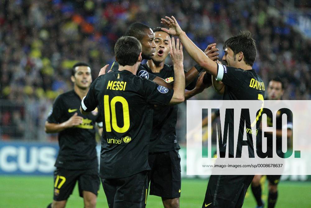Champions League, Minsk, BATE Borisov - FC Barcelona, David Villa 8Q2B4305 o00 Barca