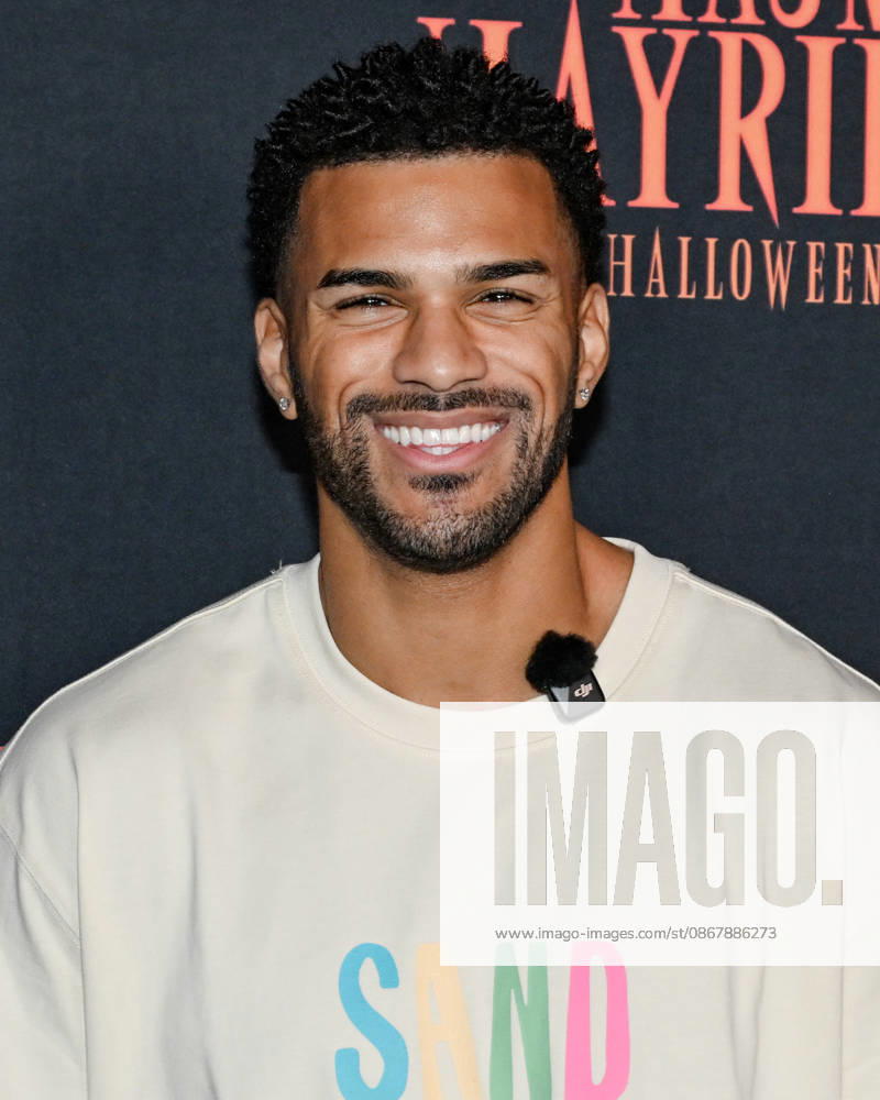 JEREMIAH BROWN attends the 2026 Los Angeles Haunted Hayride red carpet. Los Angeles USA - ZUMAb173 20260925_aap_b173_022