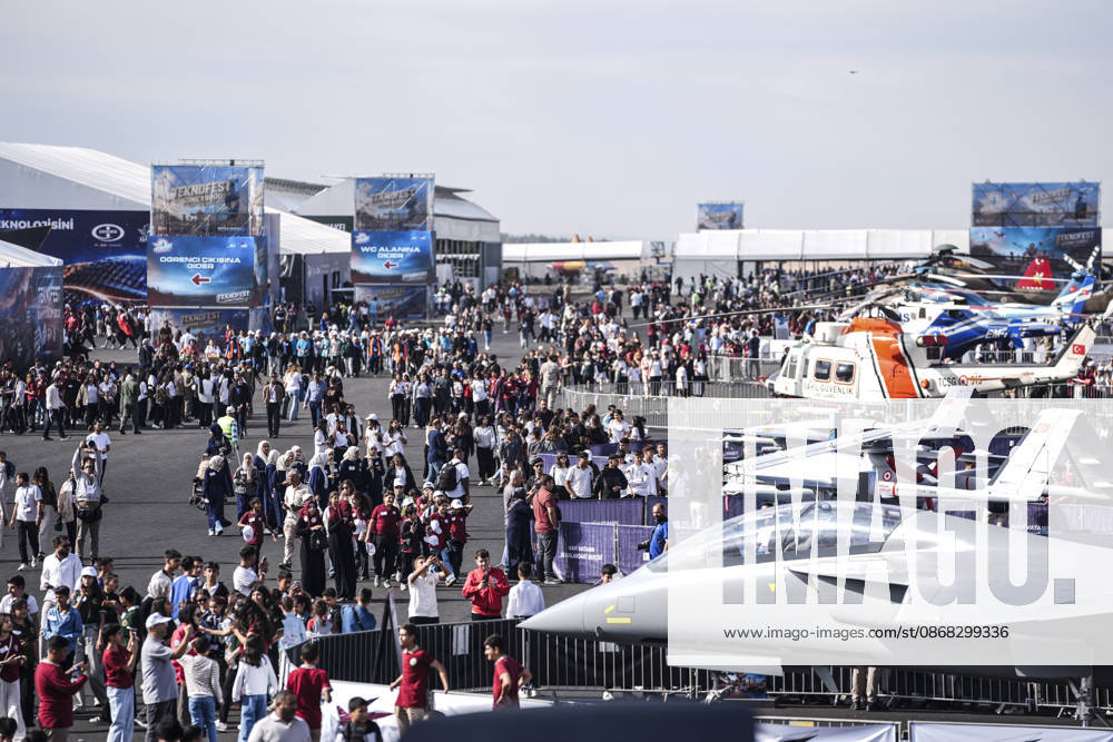 TEKNOFEST Southeast in Turkiye s Sanliurfa SANLIURFA, TURKIYE - OCTOBER 1: TEKNOFEST Southeast, the world’s largest aviation, space, and technology festival, opens its doors to visitors on the second day of its 15th edition at Sanliurfa GAP Airport in Sanliurfa, Turkiye, on October 1, 2026. Agit Erdi Ulukaya Anadolu Sanliurfa Turkey. Editorial use only. Please get in touch for any other usage.