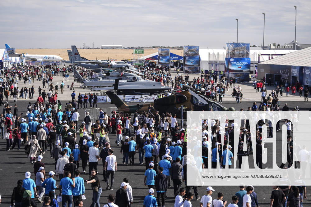 TEKNOFEST Southeast in Turkiye s Sanliurfa SANLIURFA, TURKIYE - OCTOBER 1: TEKNOFEST Southeast, the world’s largest aviation, space, and technology festival, opens its doors to visitors on the second day of its 15th edition at Sanliurfa GAP Airport in Sanliurfa, Turkiye, on October 1, 2026. Agit Erdi Ulukaya Anadolu Sanliurfa Turkey. Editorial use only. Please get in touch for any other usage.