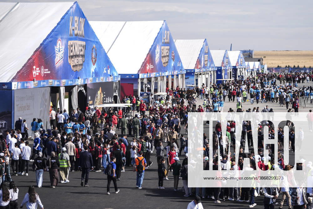 TEKNOFEST Southeast in Turkiye s Sanliurfa SANLIURFA, TURKIYE - OCTOBER 1: TEKNOFEST Southeast, the world’s largest aviation, space, and technology festival, opens its doors to visitors on the second day of its 15th edition at Sanliurfa GAP Airport in Sanliurfa, Turkiye, on October 1, 2026. Agit Erdi Ulukaya Anadolu Sanliurfa Turkey. Editorial use only. Please get in touch for any other usage.