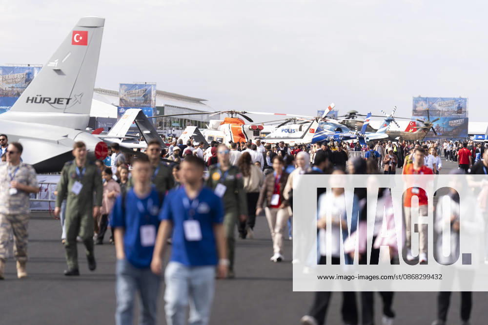 TEKNOFEST Southeast in Turkiye s Sanliurfa SANLIURFA, TURKIYE - OCTOBER 1: TEKNOFEST Southeast, the world’s largest aviation, space, and technology festival, opens its doors to visitors on the second day of its 15th edition at Sanliurfa GAP Airport in Sanliurfa, Turkiye, on October 1, 2026. Bunyamin Celik Anadolu Sanliurfa Turkey. Editorial use only. Please get in touch for any other usage.