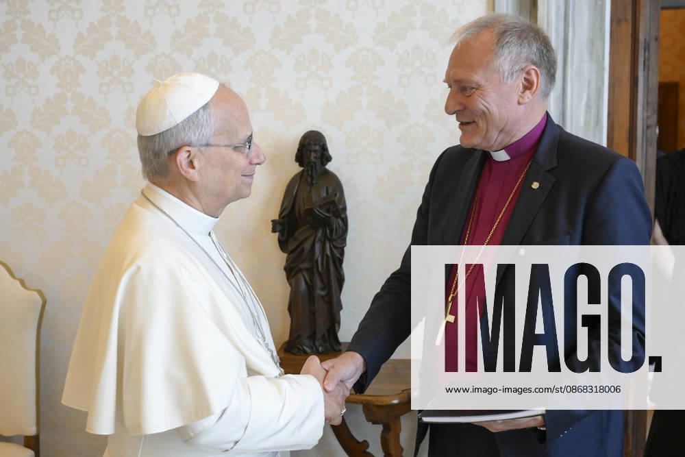 ITALY - PRIVATE AUDIENCE - VATICAN-2026 10 1 Italy, Rome, Vatican, 2026 10 1 Pope Leo XIV receives a delegation from the Lutheran World Federation in a private audience at The Vatican . - NO BOOKS