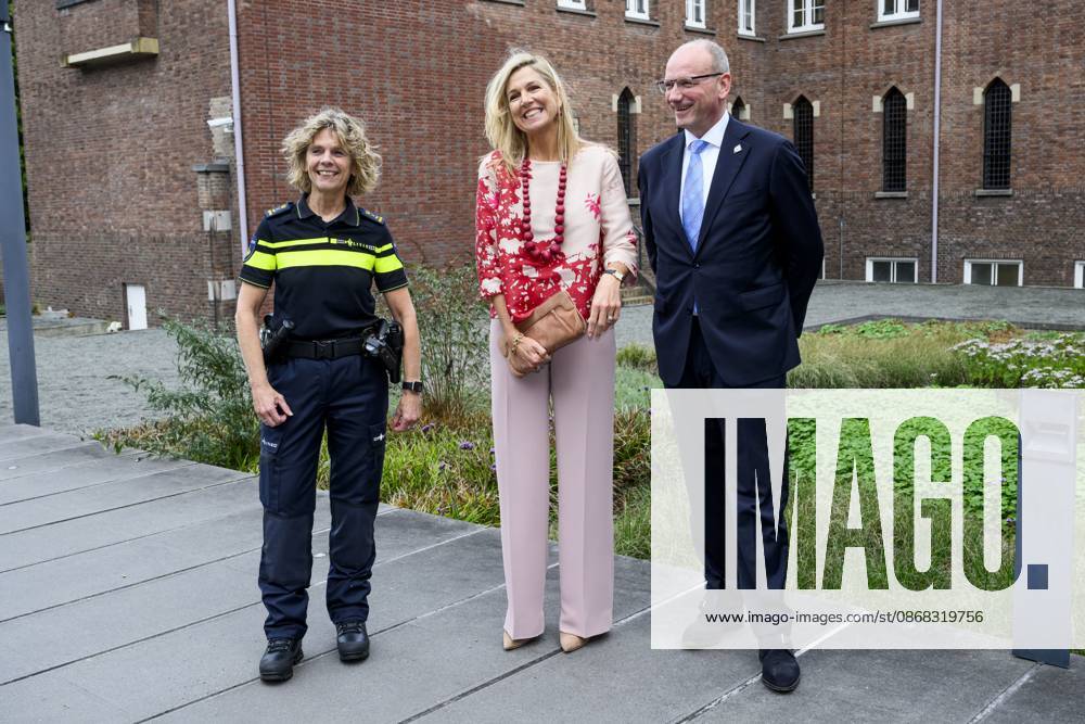Apeldoorn, The Netherlands, 2026-10-01 14:01:30 APELDOORN, 01-10-2026, Police Academy. Queen Maxima visits the Police Academy in Apeldoorn in the context of financially sound employership. With over 67,000 employees, the National Police is one of the largest employers in the Netherlands and a member of the Foundation for Financially Healthy Netherlands (SFGN). Queen Maxima is honorary chair of this foundation. PHOTO: NLBeeld Patrick van Emst Credit: NL Beeld Patrick van Emst