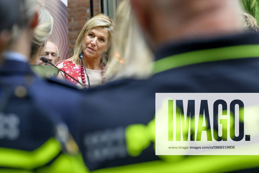 Apeldoorn, The Netherlands, 2026-10-01 14:16:57 APELDOORN, 01-10-2026, Police Academy. Queen Maxima visits the Police Academy in Apeldoorn in the context of financially sound employership. With over 67,000 employees, the National Police is one of the largest employers in the Netherlands and a member of the Foundation for Financially Healthy Netherlands (SFGN). Queen Maxima is honorary chair of this foundation. PHOTO: NLBeeld Patrick van Emst Credit: NL Beeld Patrick van Emst