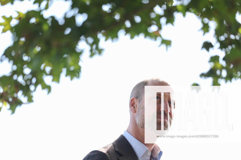 The Prince Of Wales Visits Monmouthshire And Herefordshire ABERGAVENNY, WALES - OCTOBER 01: Prince William, Prince Of Wales listens to representatives during a visit to the charity Stump Up For Trees, to hear about the charity s goal of planting one million native trees across South Wales, at White Castle Farm on October 01, 2026 in Abergavenny, Wales. The Prince of Wales also visited the region to meet with those tackling the threat of flooding caused by extreme weather conditions., Credit:Chris Jackson PA ROTA - B68 Avalon United Kingdom, Wales, Abergavenny