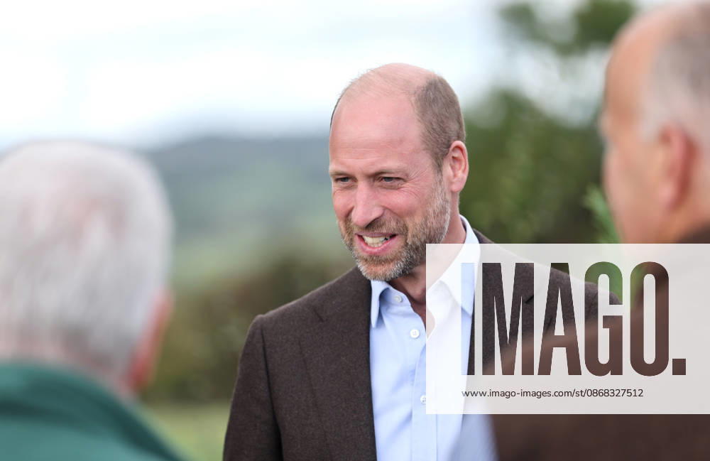 The Prince Of Wales Visits Monmouthshire And Herefordshire ABERGAVENNY, WALES - OCTOBER 01: Prince William, Prince Of Wales hears about the progress towards the goal of planting one million trees during his visit to charity Stump Up For Trees, which aims to plant native trees across South Wales, at White Castle Farm on October 01, 2026 in Abergavenny, Wales. The Prince of Wales visited the region to meet with those tackling the threat of flooding caused by extreme weather conditions., Credit:Chris Jackson PA ROTA - B68 Avalon United Kingdom, Wales, Abergavenny