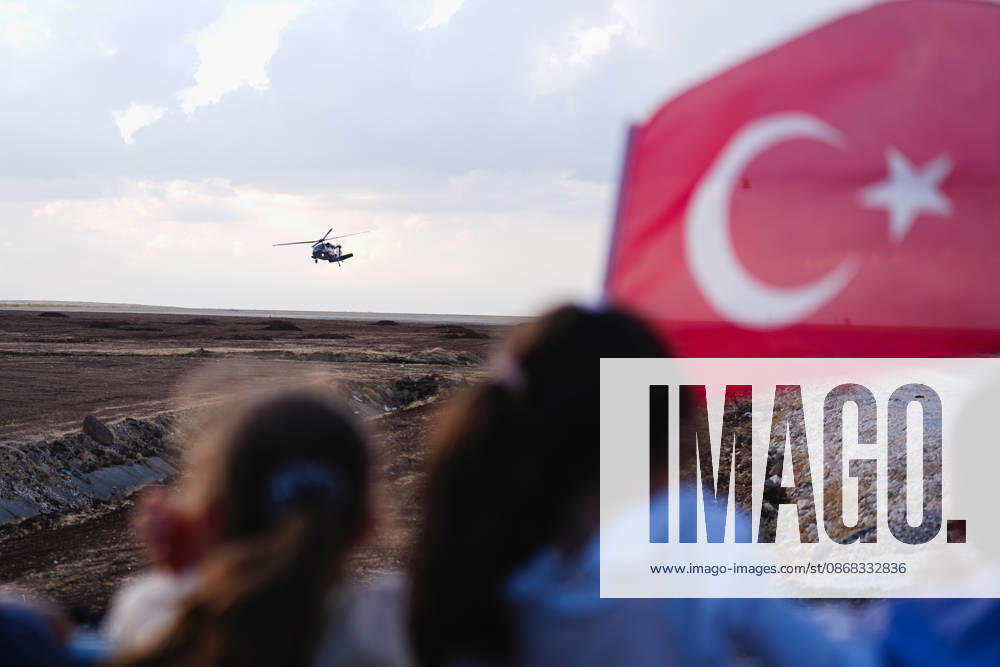 TEKNOFEST Southeast in Turkiye s Sanliurfa SANLIURFA, TURKIYE - OCTOBER 1: The Turkish Gendarmerie s Steel Wings team performs a demonstration flight during TEKNOFEST Southeast, world s largest aviation, space, and technology festival at the Sanliurfa GAP Airport for its 15th edition in Sanliurfa, Turkiye on October 01, 2026. Adem Kutucu Anadolu Sanliurfa Turkey. Editorial use only. Please get in touch for any other usage.