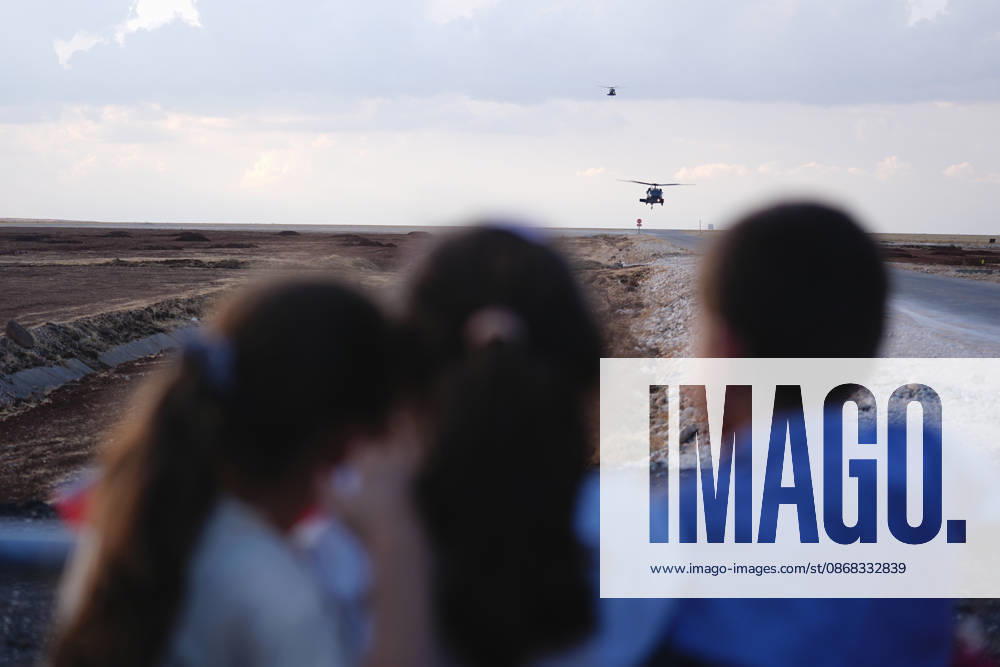 TEKNOFEST Southeast in Turkiye s Sanliurfa SANLIURFA, TURKIYE - OCTOBER 1: The Turkish Gendarmerie s Steel Wings team performs a demonstration flight during TEKNOFEST Southeast, world s largest aviation, space, and technology festival at the Sanliurfa GAP Airport for its 15th edition in Sanliurfa, Turkiye on October 01, 2026. Adem Kutucu Anadolu Sanliurfa Turkey. Editorial use only. Please get in touch for any other usage.