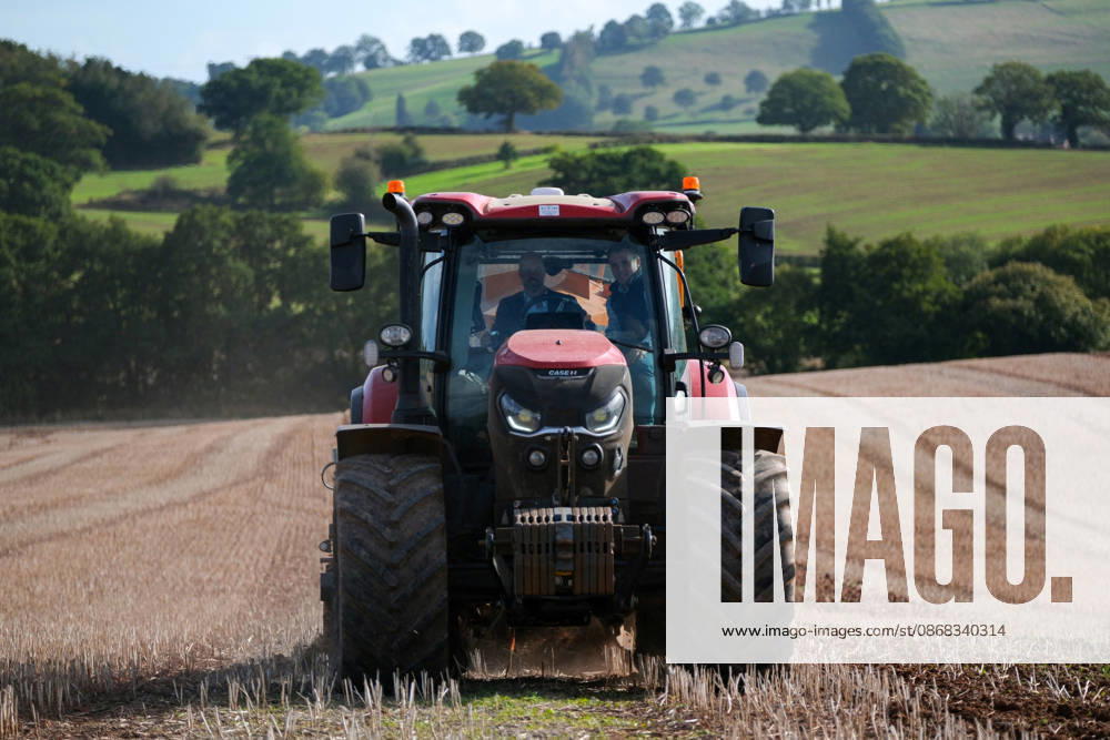 Britain s Prince William on a visit examining the role of regenerative farming in climate resilience, in Hereford Britain s Prince William drives a farming vehicle with Harry Davies, the incoming tenant of the Duchy of Cornwall s first regenerative Farm Business Tenancy, during a visit to examine the role of regenerative farming in climate resilience in Hereford, Britain, October 1, 2026., Credit:Mathieu Willcocks PA ROTA - B68 Avalon UNITED KINGDOM, Hereford