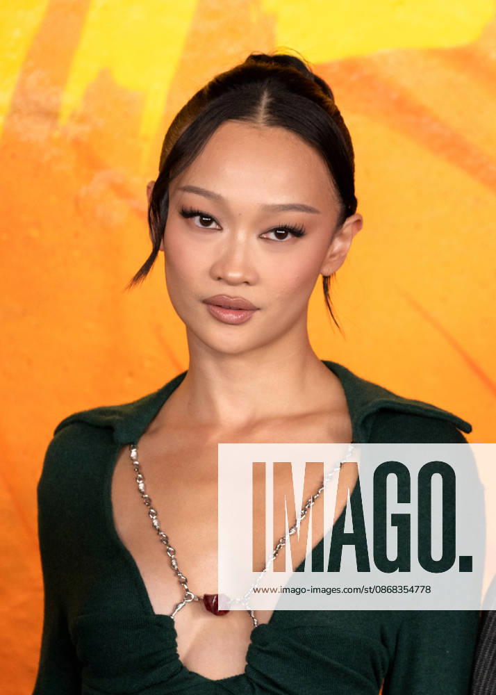 Callina Liang attends Street Fighter Photocall at Leake Street, Waterloo in London, England. UK. Thursday 1st October 2026.
