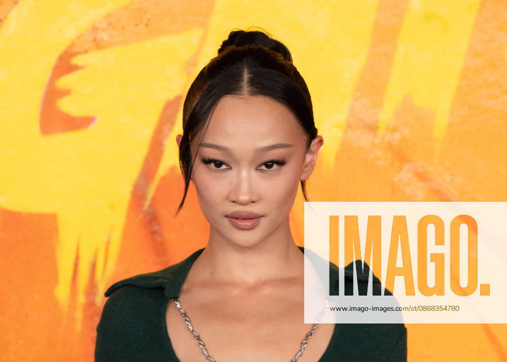Callina Liang attends Street Fighter Photocall at Leake Street, Waterloo in London, England. UK. Thursday 1st October 2026.