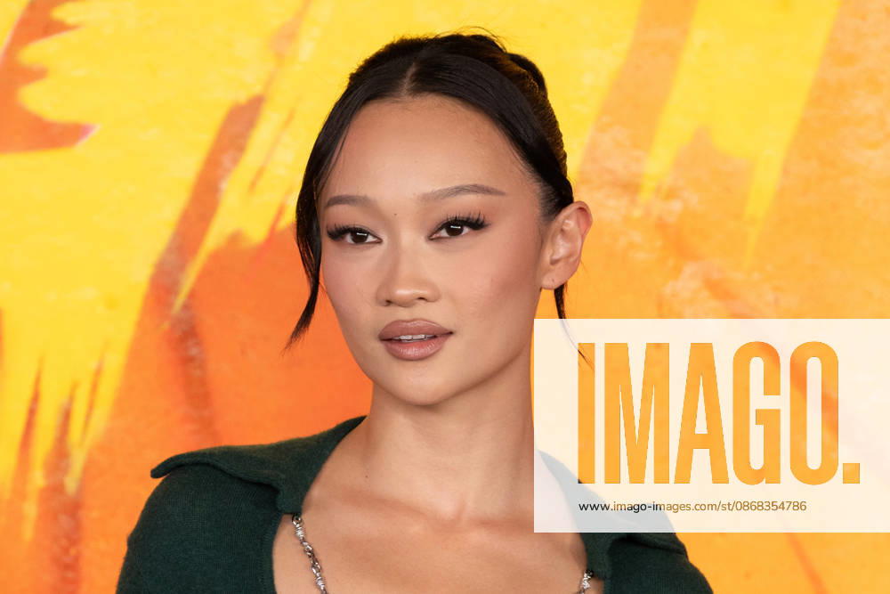 Callina Liang attends Street Fighter Photocall at Leake Street, Waterloo in London, England. UK. Thursday 1st October 2026.