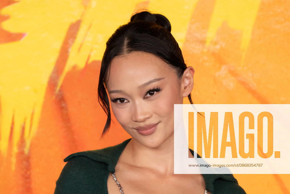 Callina Liang attends Street Fighter Photocall at Leake Street, Waterloo in London, England. UK. Thursday 1st October 2026.