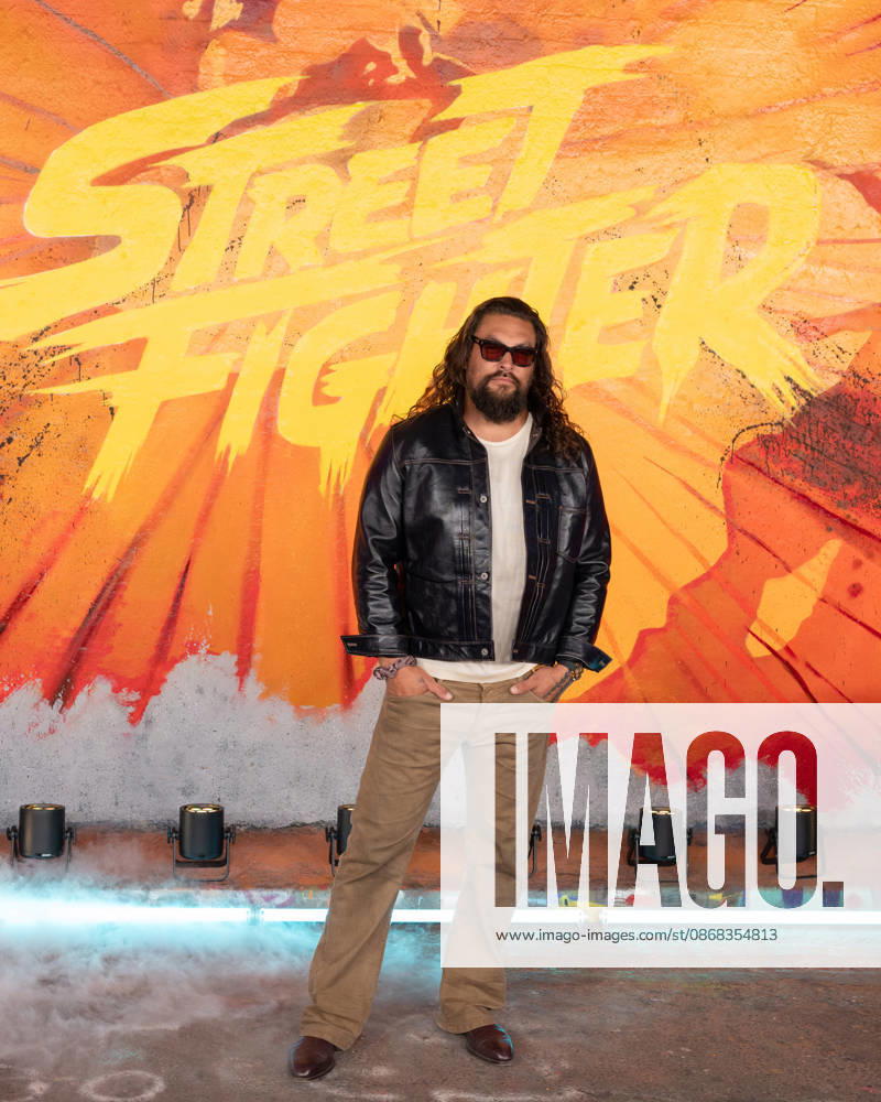 Jason Momoa attends Street Fighter Photocall at Leake Street, Waterloo in London, England. UK. Thursday 1st October 2026.