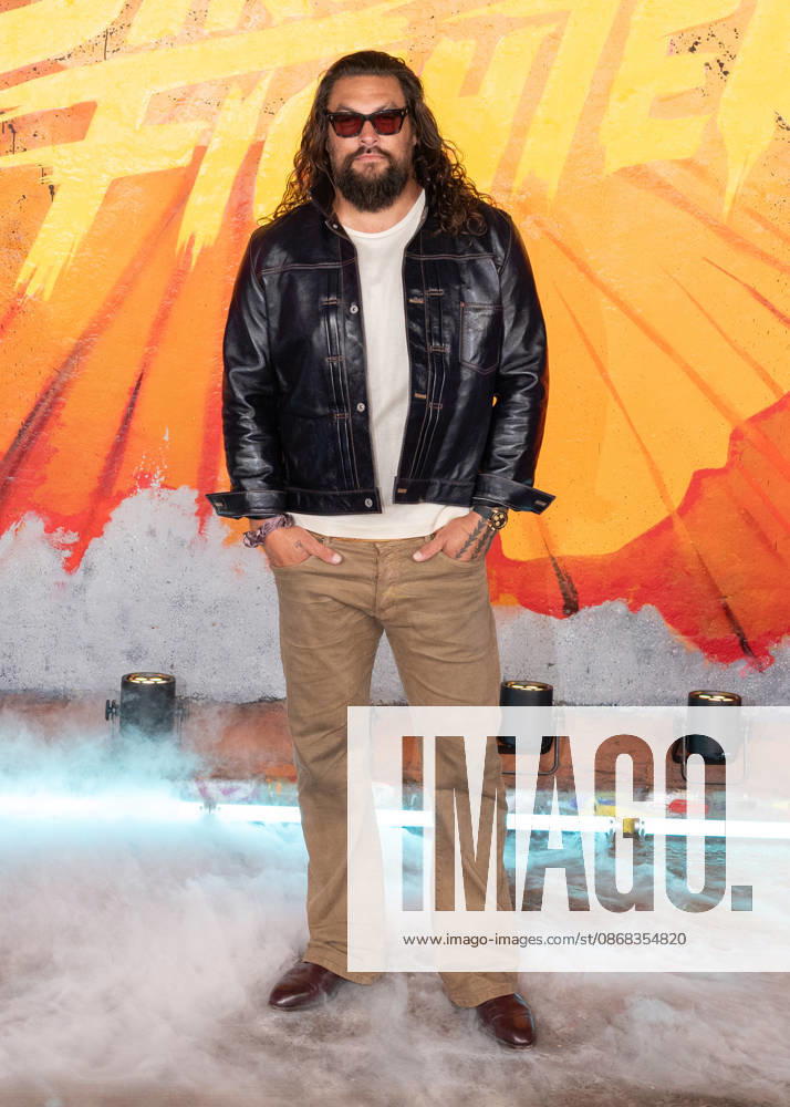 Jason Momoa attends Street Fighter Photocall at Leake Street, Waterloo in London, England. UK. Thursday 1st October 2026.