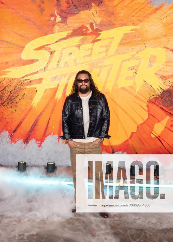 Jason Momoa attends Street Fighter Photocall at Leake Street, Waterloo in London, England. UK. Thursday 1st October 2026.